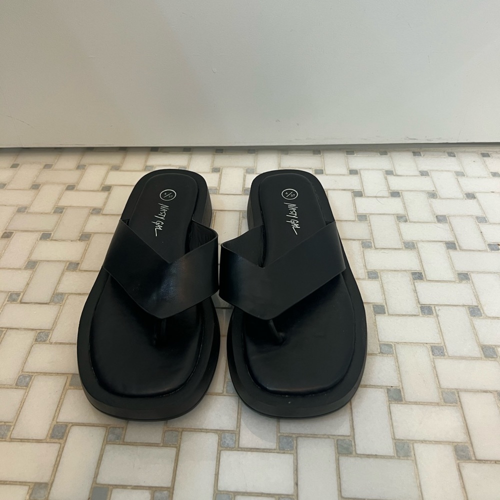 NASTY GAL platform flip flip